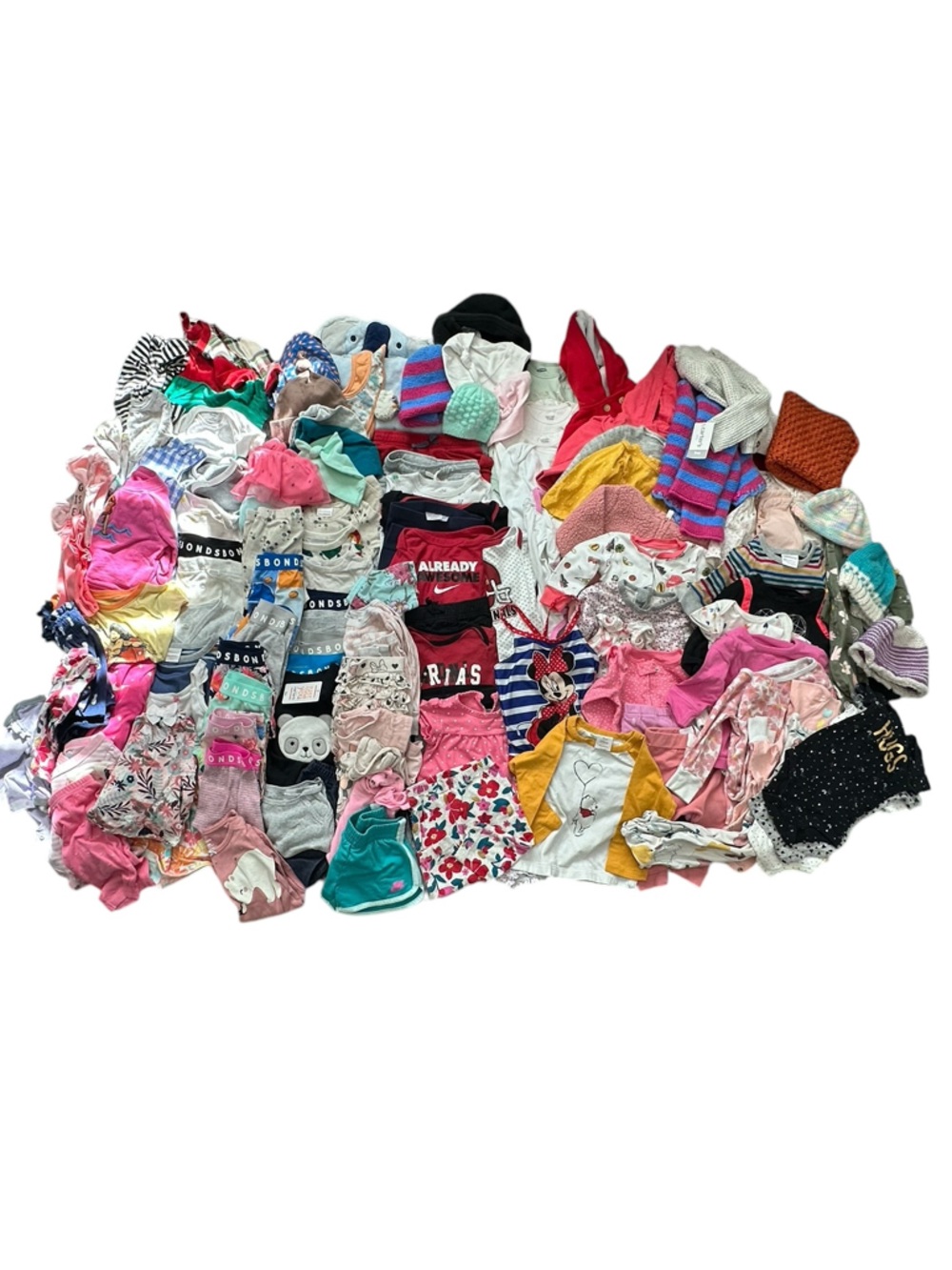 Mystery Lot of 6-12mos Baby Girl Clothes up to 20 Items or 5lbs - Picture 1 of 7